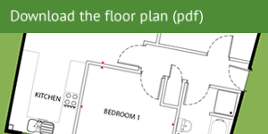 Floor Plan of Whiteladies Apartments in Smarts Quarter Development Bristol