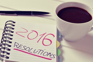 New years resolutions for 2016