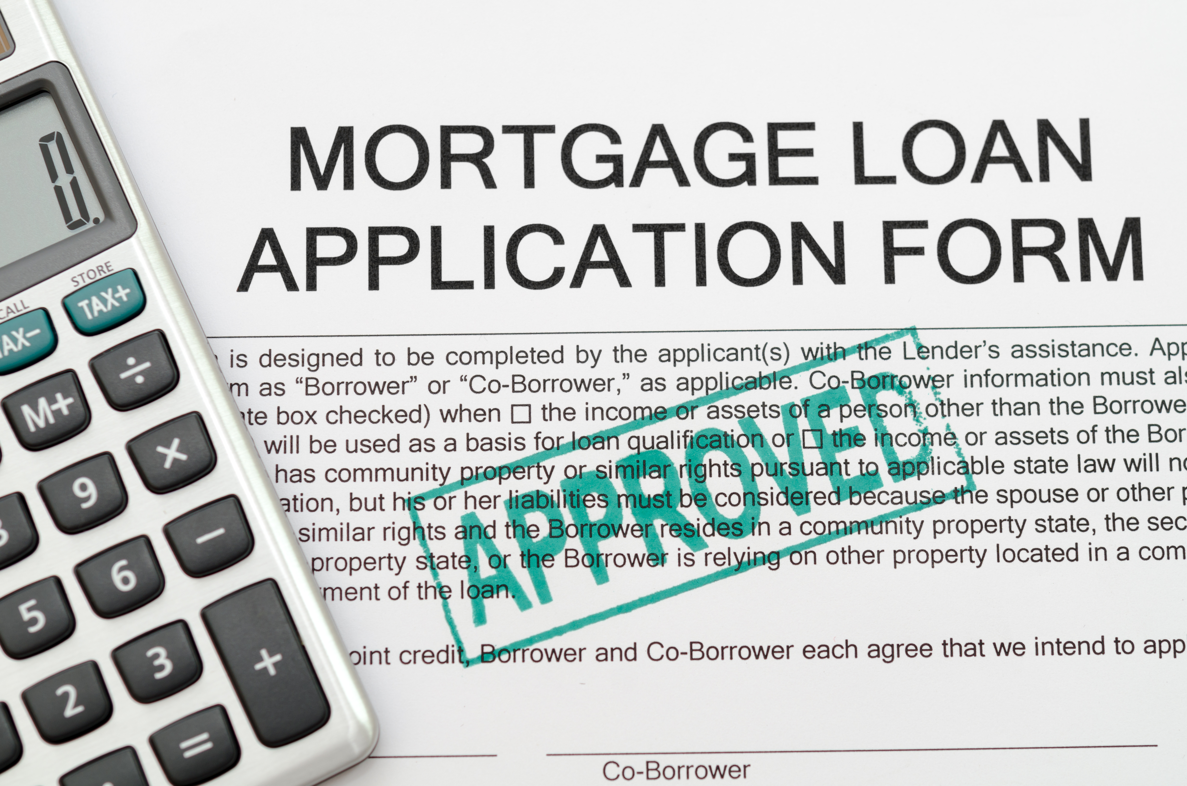 Mortgage Loan Application Form